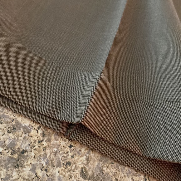 NWT Perry Ellis America Brown Dress Pants With Pleats and Cuffed Bottoms W34xL30 - Picture 6 of 15